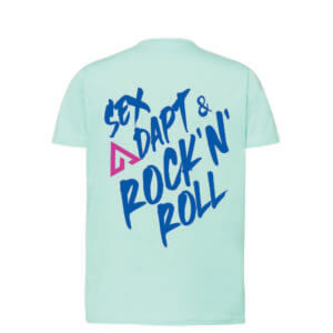 Camiseta Sex, Adapt & Rock’N’Roll